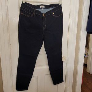 Lane Bryant Dark Wash Straight Leg Jeans
